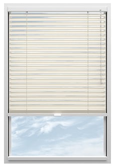 Malmo, Ivory - Stick Fit Wooden Venetian Blind